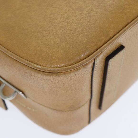 PRADA Shoulder Bag Leather Brown Silver Auth yk15387 - Picture 15 of 16